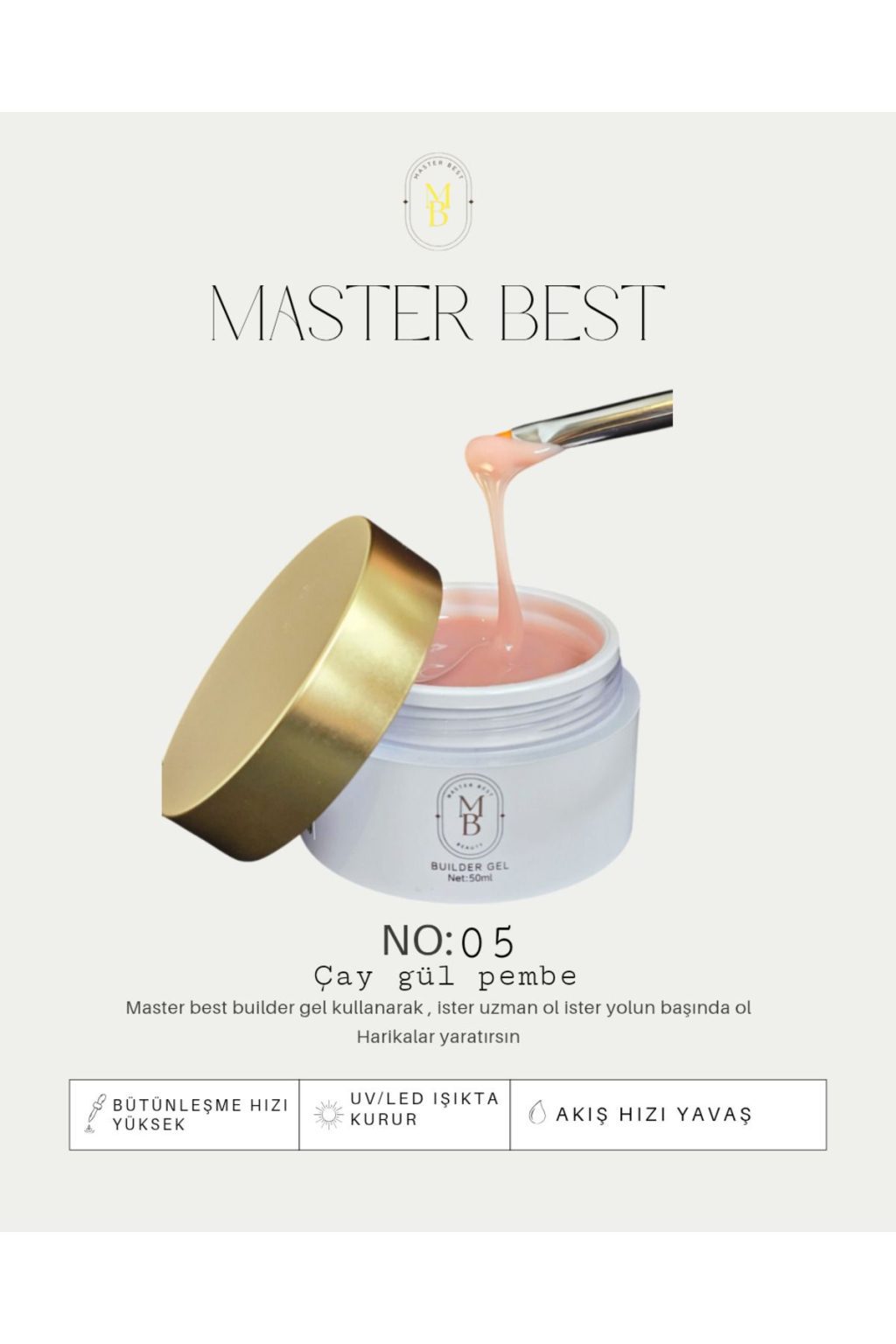 Masterbest builder gel B05 50ml