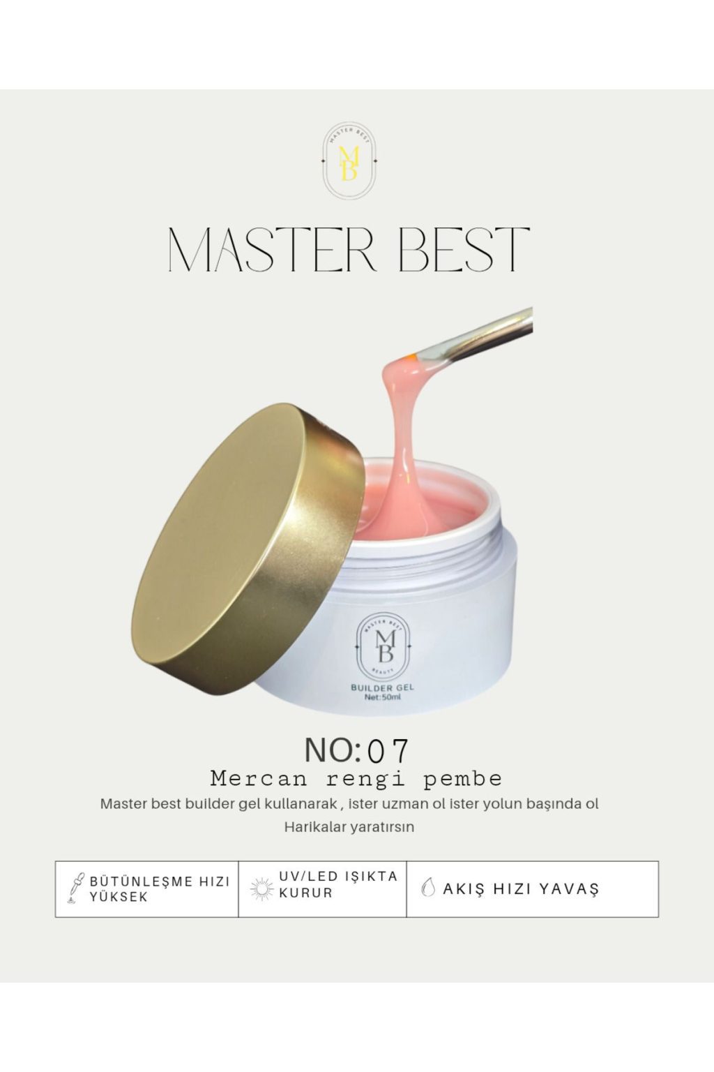 Masterbest builder gel B07 50ml