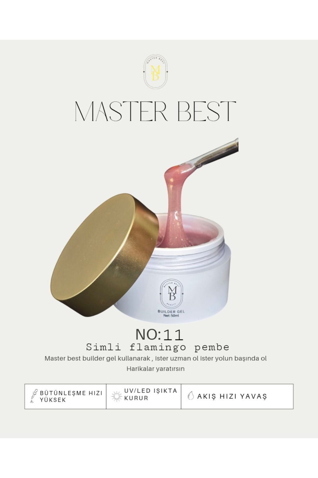 Masterbest builder gel B11 50ml