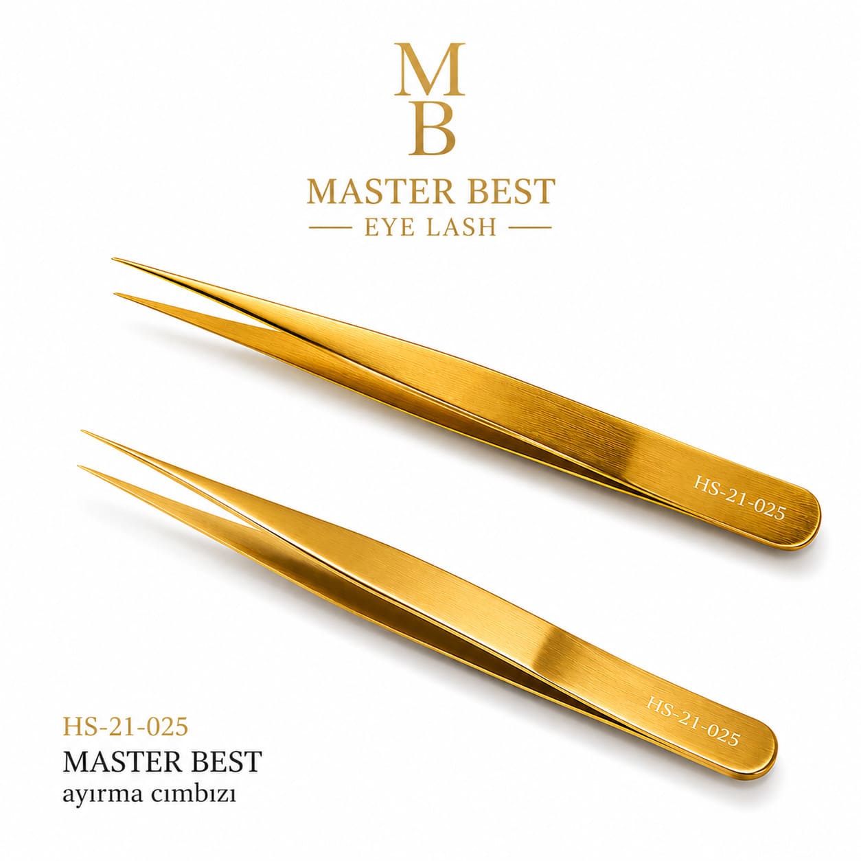 Masterbest HS-21-025 ayırma cımbızı profesyonel kirpik aracı