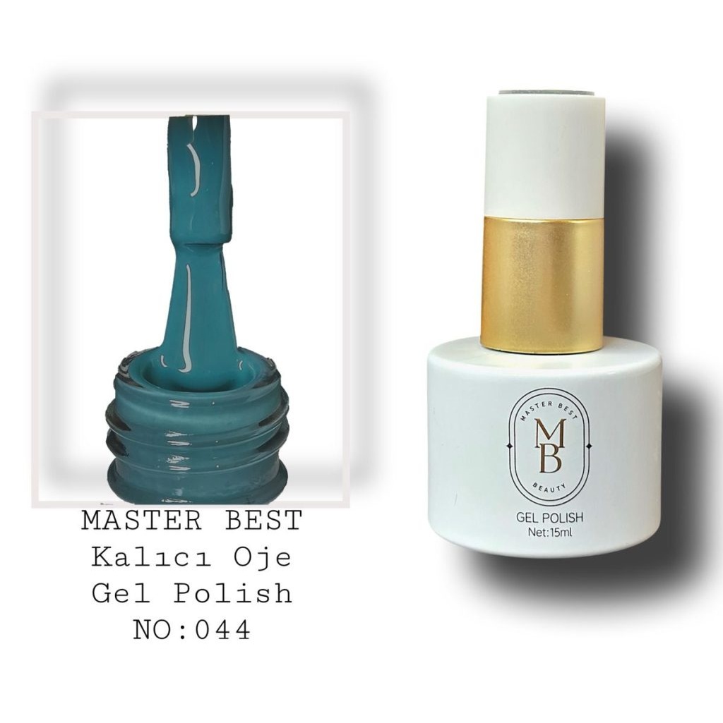 Masterbest kalıcı oje 15ml 044 koyu turkuaz şişe