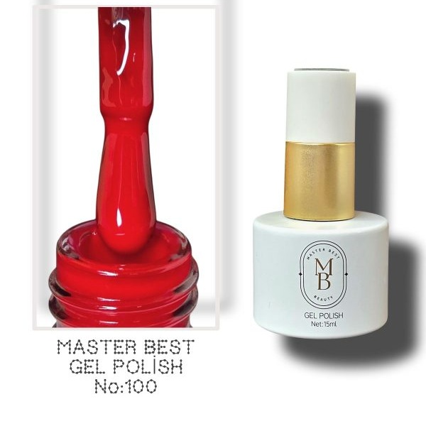 Masterbest kalıcı oje 15ml 100 derin şarap şişe