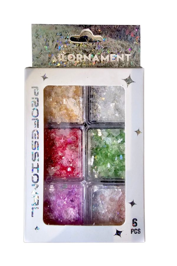 Nail Art Süsleme 6Lı Charm 08