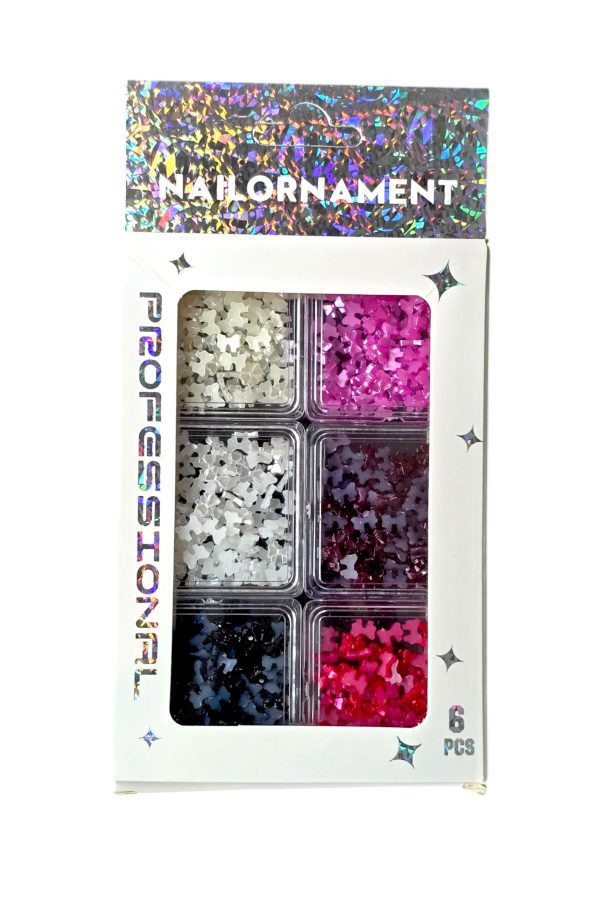 Nail Art Süsleme 6Lı Charm 09