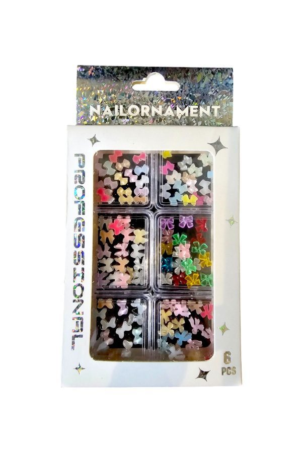 Nail Art Süsleme 6Lı Charm 16