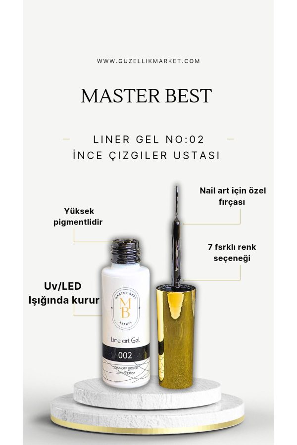 Master Best Liner Gel 03 10Ml