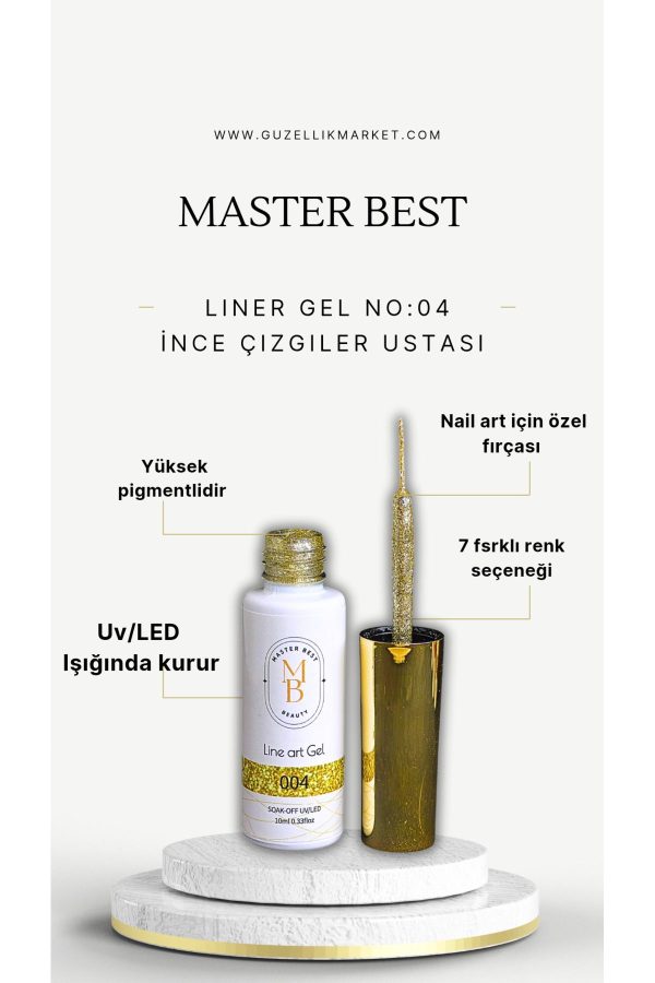 Master Best Liner Gel 04 10Ml