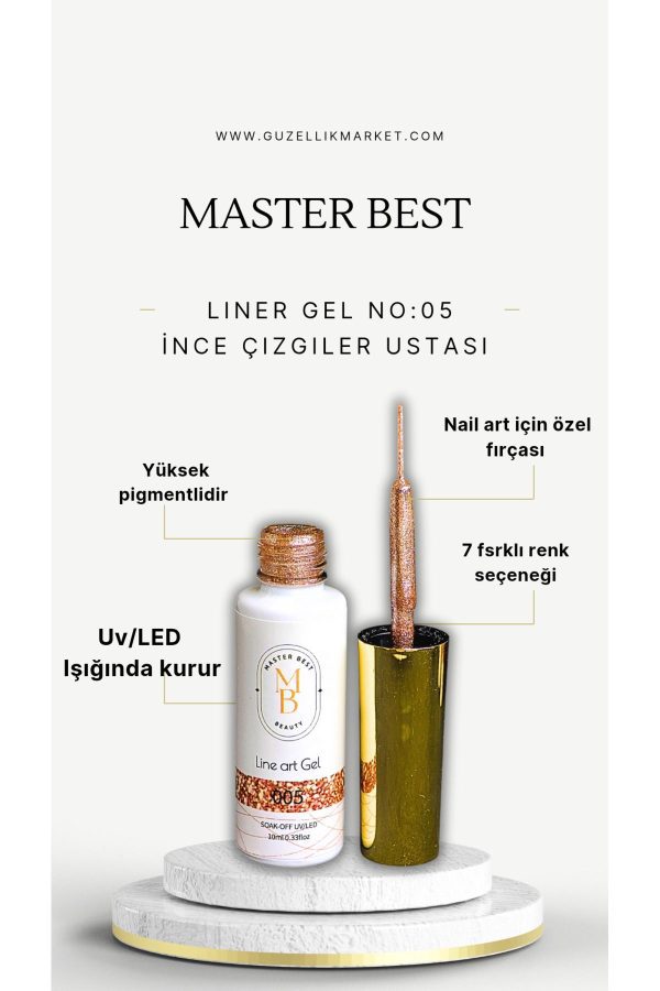 Master Best Liner Gel 05 10Ml