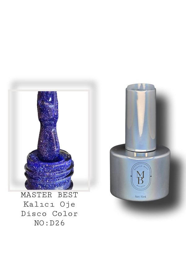 Master Best Kalıcı Oje Disco 15ml D26