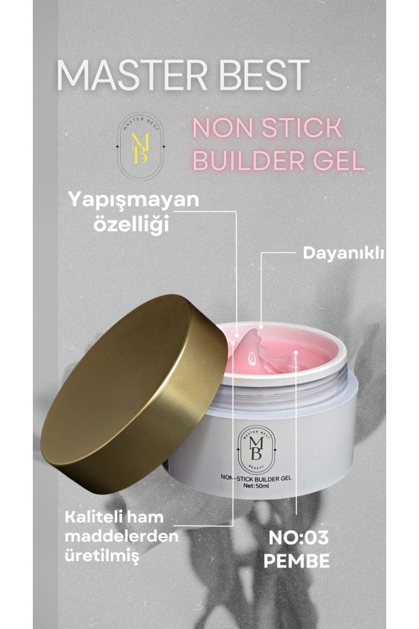 Master Best Non Stick Builder Gel 50Ml