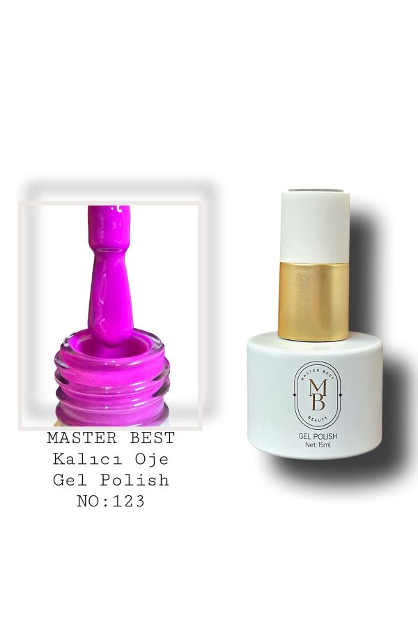 Master Best Kalıcı Oje 15ml 123