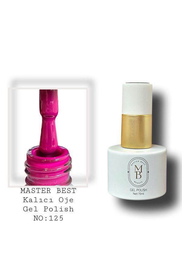Master Best Kalıcı Oje 15ml 125