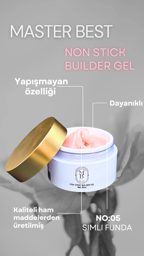 Master Best Non Stick Builder Gel 50Ml