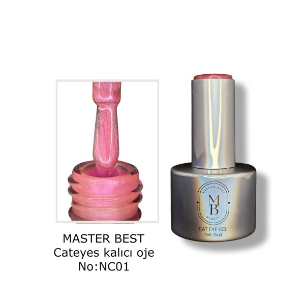 Master Best Cat Eye Kalıcı Oje 15 ml. NC01