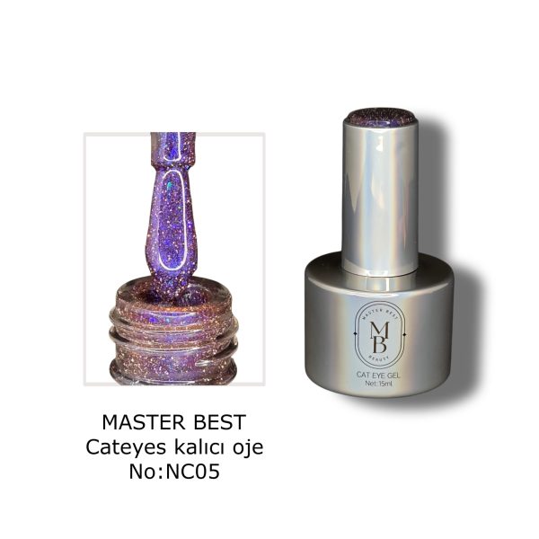 Master Best Cat Eye Kalıcı Oje 15 ml. NC05