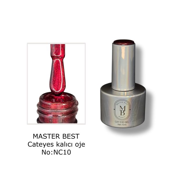 Master Best Cat Eye Kalıcı Oje 15 ml. NC10